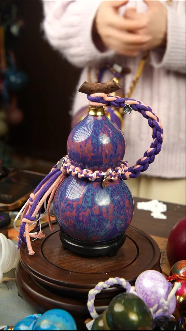 216号500ml左右非遗大漆酒葫芦