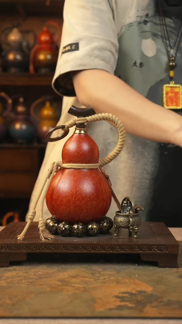 008大漆一物一拍记葫堂出品[不带手串】