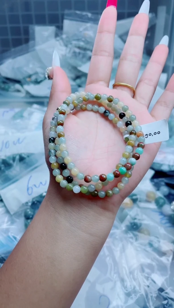 手链翡翠未镶嵌珠串