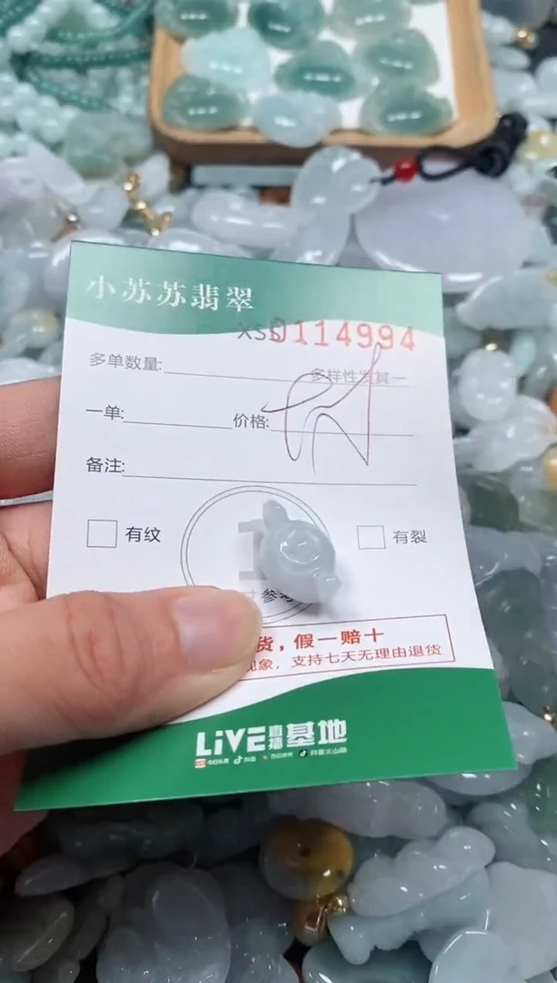 【闪购商品】翡翠颈饰未镶嵌闪购商品0114994