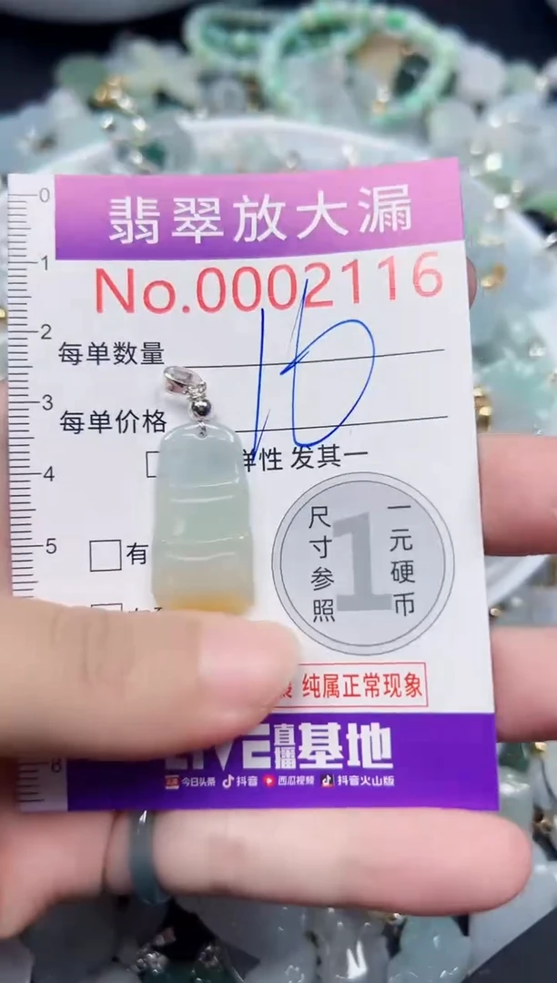 颈饰未镶嵌翡翠2116