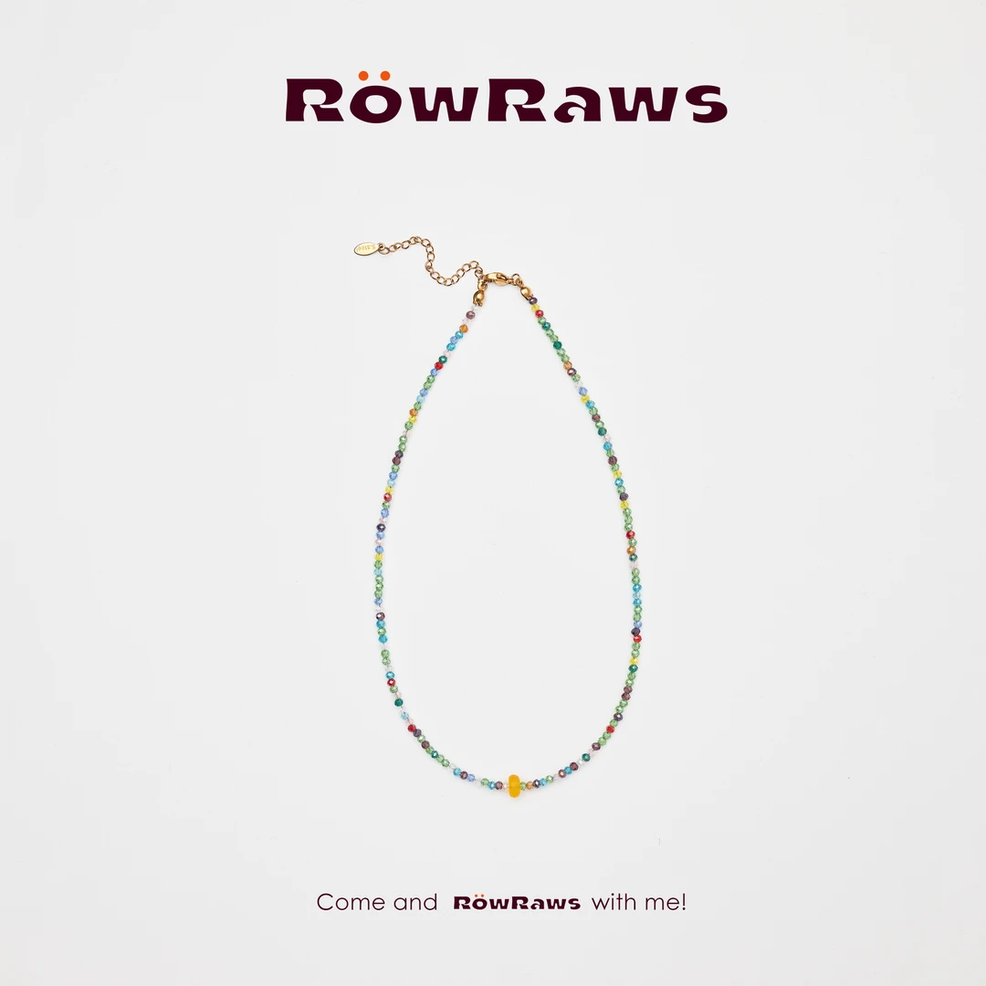 合金琉璃项链 RowRaws 手工亲子【再现莫奈】合金项链