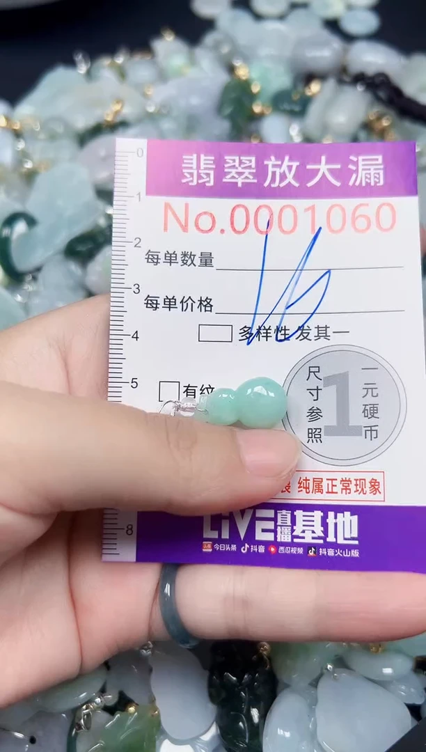 颈饰未镶嵌翡翠1060