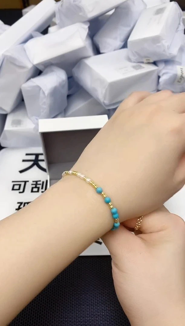 未镶嵌耳饰淡水珍珠SL1003