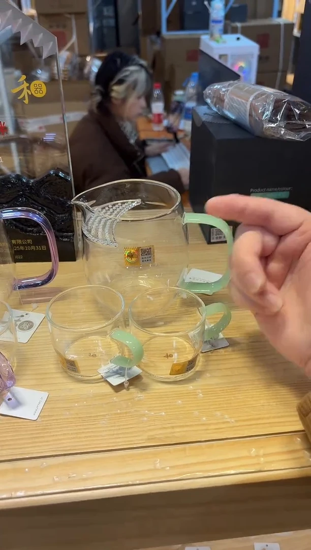 【闪购商品】禾器-澄然茶海月牙浅玉+清尚玉一个装*2