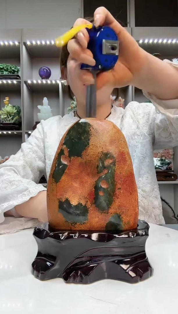 石材天然石材家居摆件办公室客厅玄关高档摆件