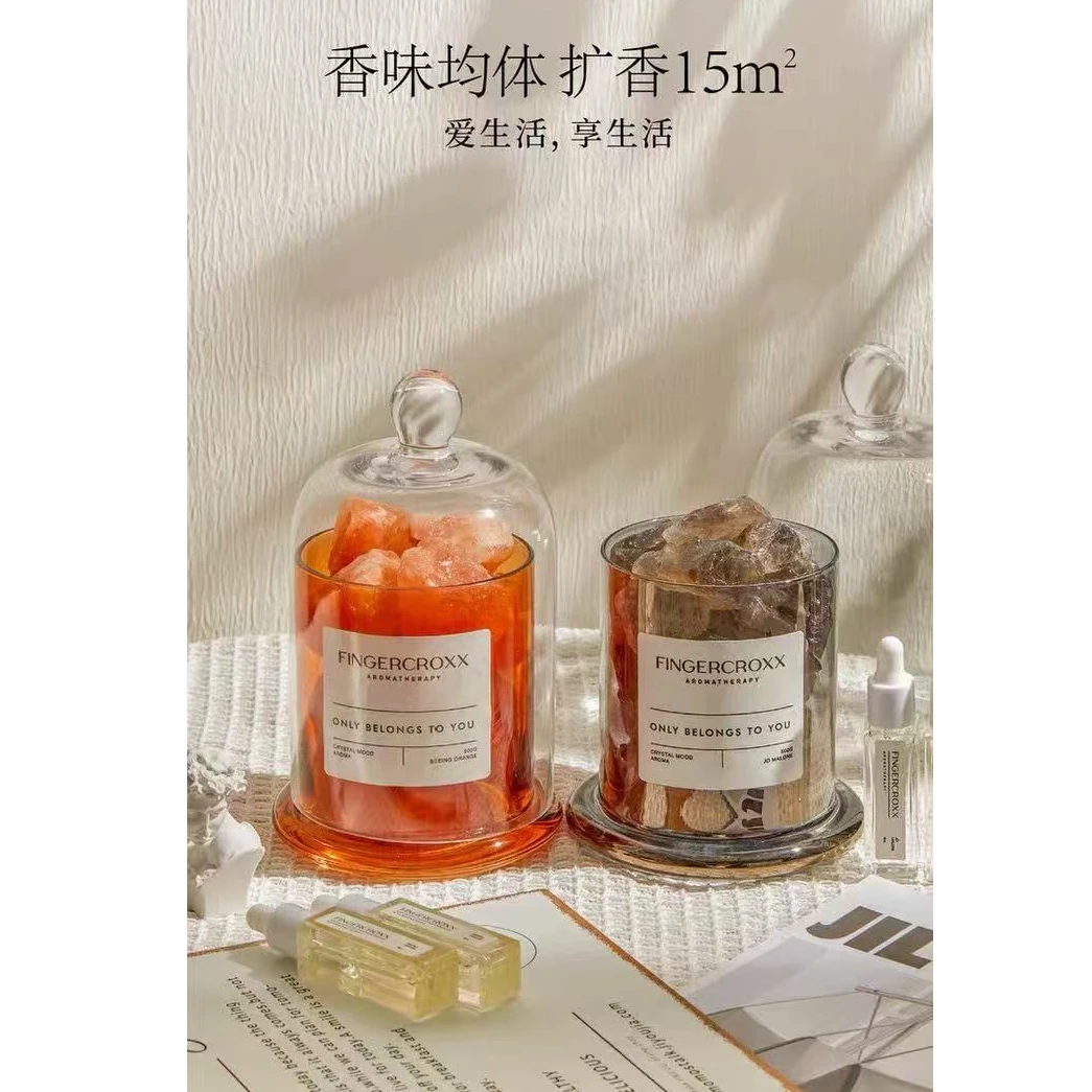 FINGERCRROXX晶石香薰无火无烟持久留香香薰礼盒