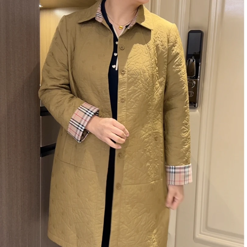 824-016春季新款翻领时尚休闲风衣83