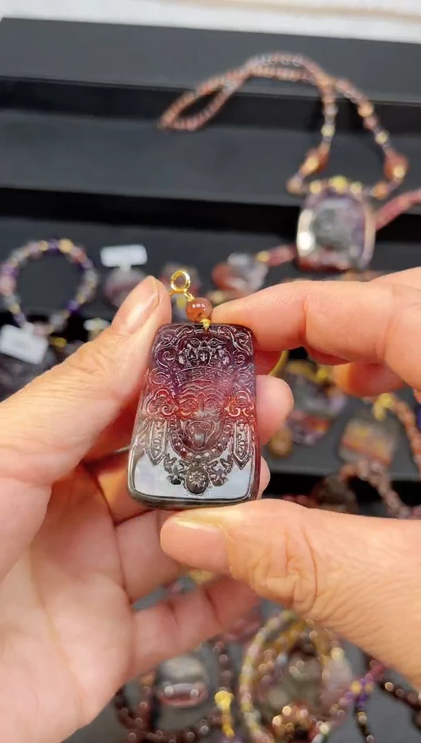 未镶嵌颈饰水晶【百晶灵儿】定制款