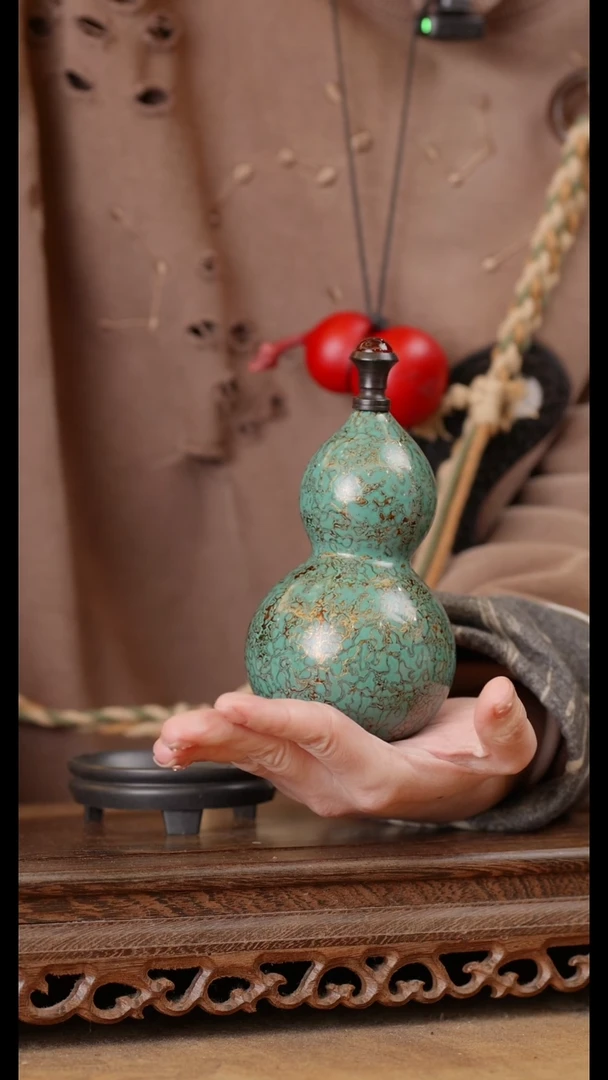 253号精品天然大漆酒葫芦一物一拍~