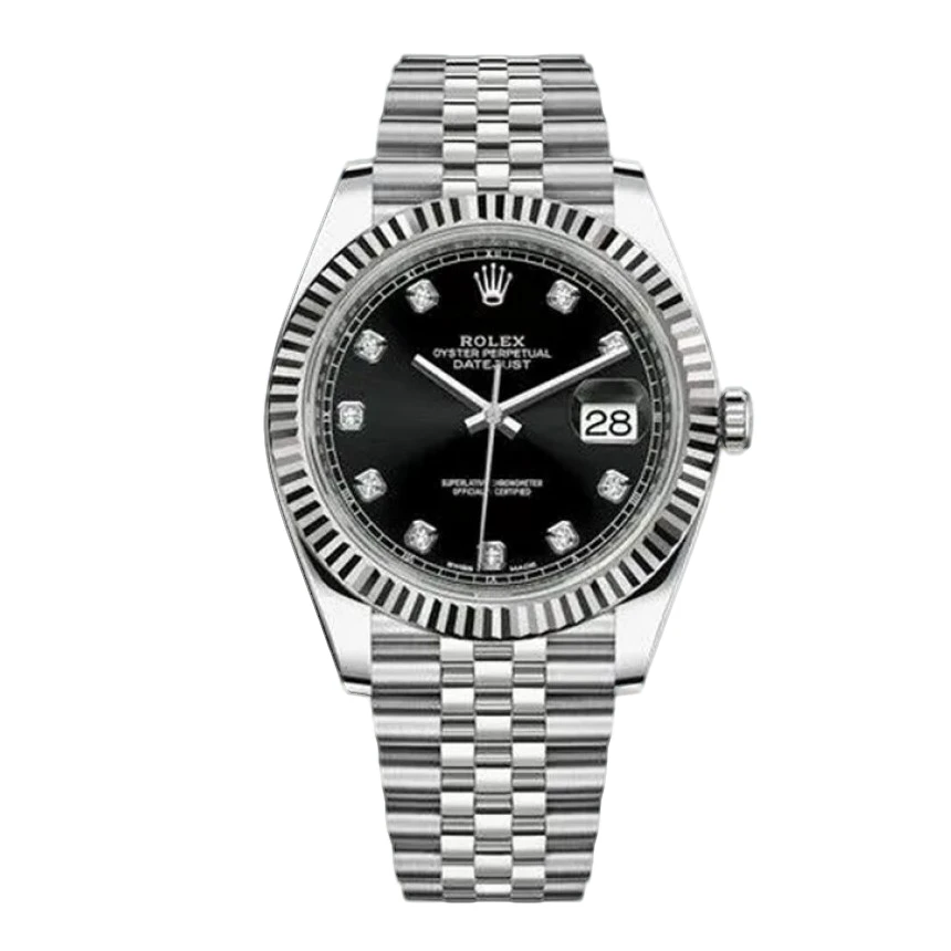 99新 Rolex/劳力士 日志126334/41mm/黑盘钻刻/自动机械/单表