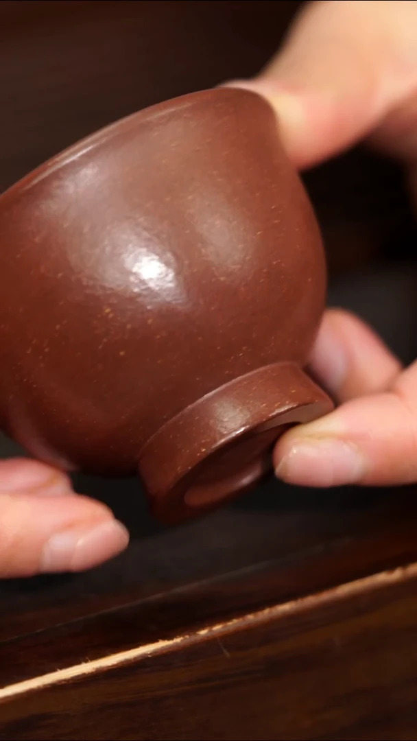 茶壶紫砂底槽清铃铛杯