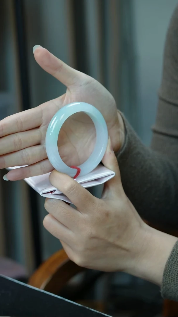 未镶嵌手镯翡翠38号-56.8正圈/MY/3