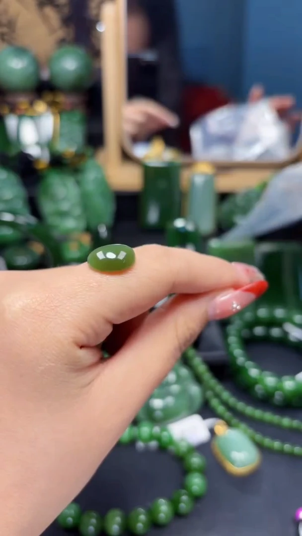 【闪购商品】和田玉（碧玉）挂件未镶嵌1