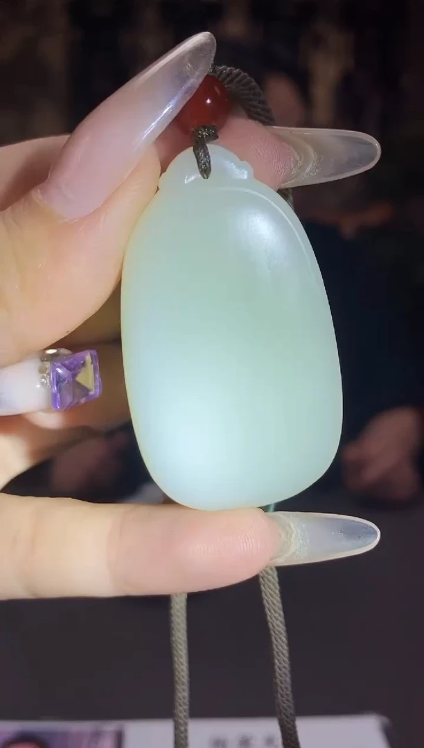 和田玉未镶嵌颈饰A289