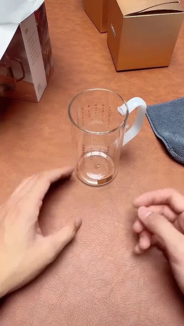 【闪购商品】禾器#爱莲说绿茶杯白玉把