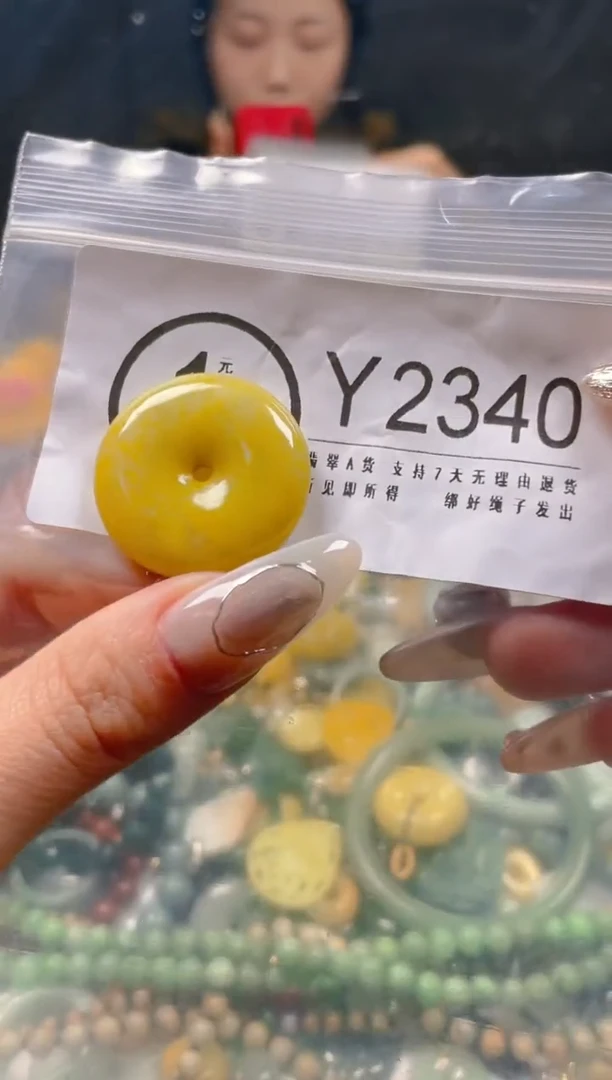 【闪购商品】翡翠颈饰未镶嵌/Y/翡翠A货一图一物