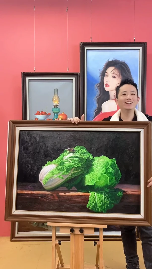 【闪购商品】油画尺寸60*90画芯（不含框）