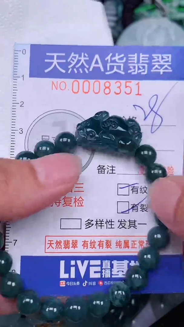 翡翠未镶嵌颈饰...0008351
