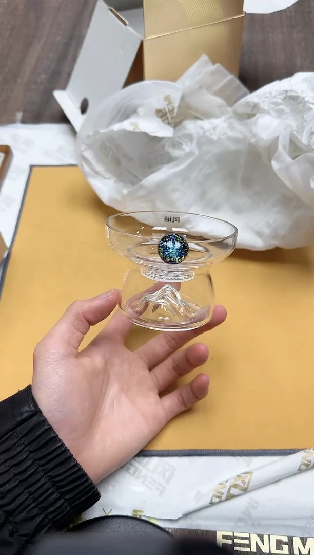 【闪购商品】其他风谜璀璨观山茶漏透明