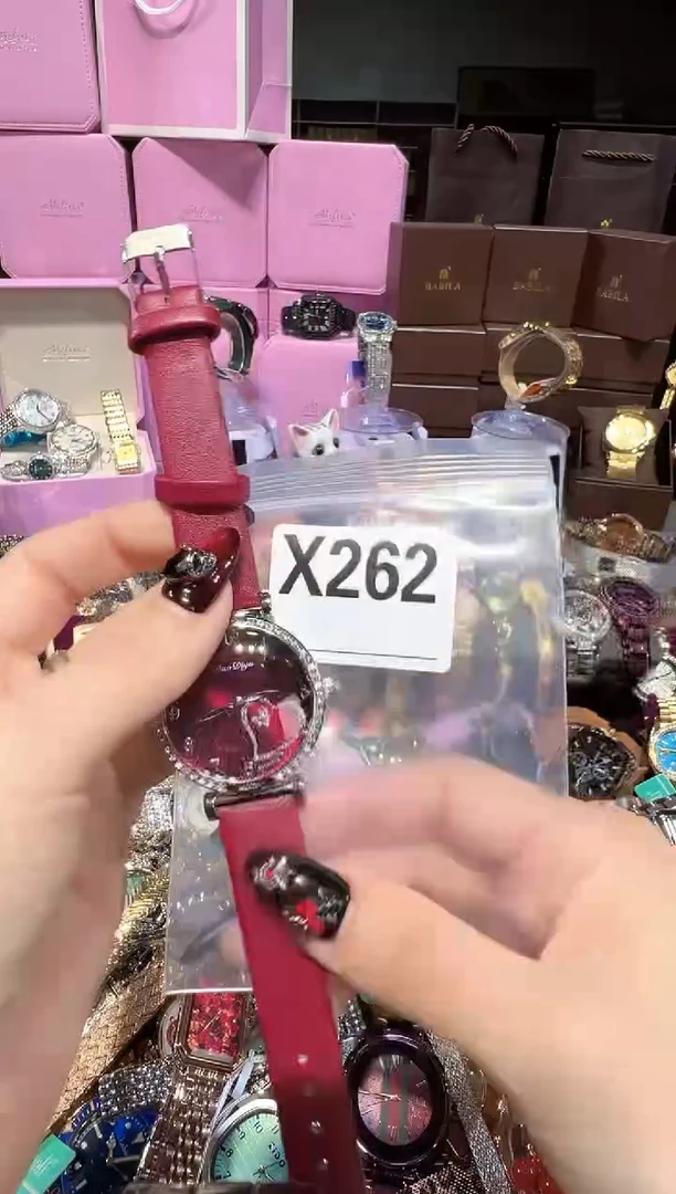 石英机芯不锈钢不锈钢直播定闪专用