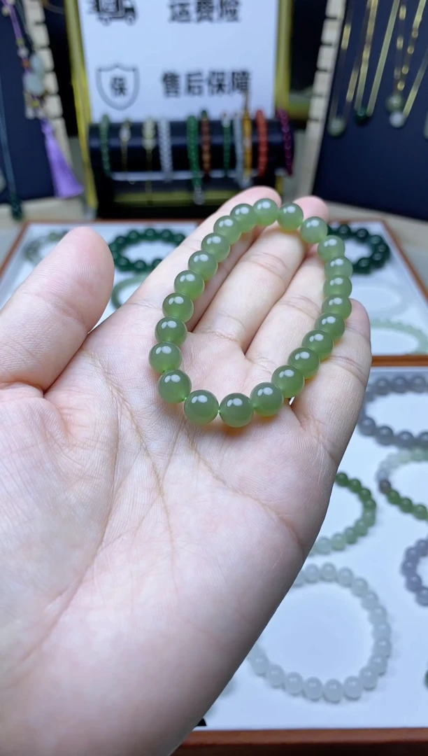 未镶嵌手链和田玉9
