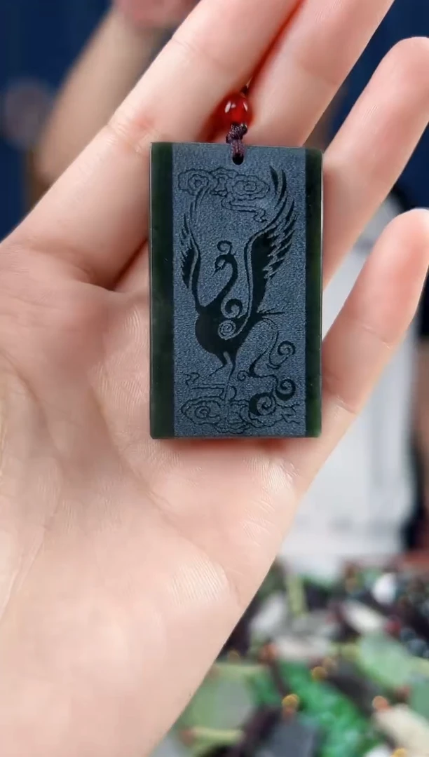 未镶嵌和田玉挂件拍一发一，