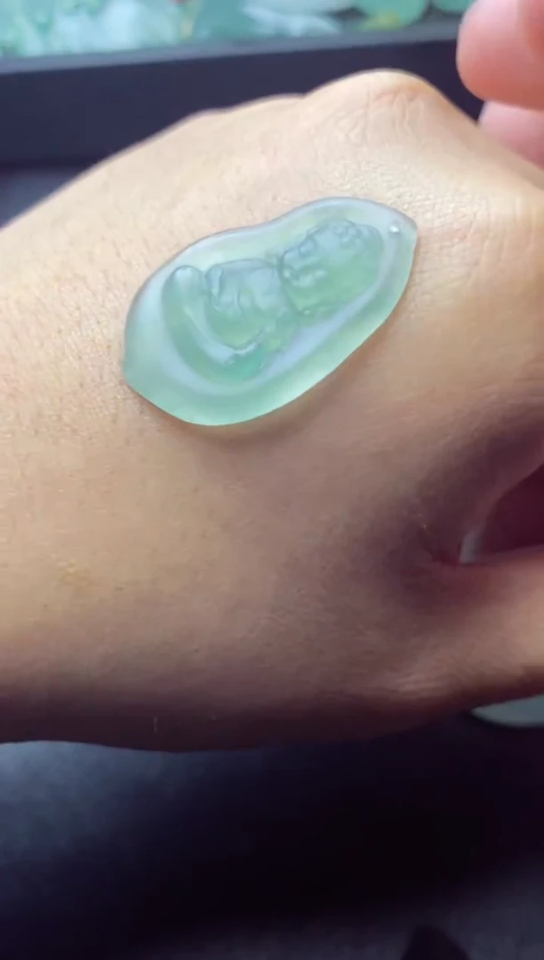 未镶嵌定制翡翠富**水富源山水