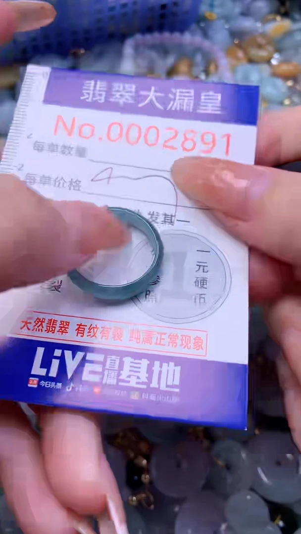 翡翠未镶嵌吊坠(不含链)2891