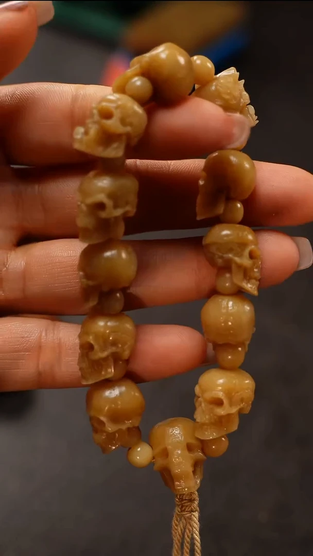 橄榄核手串/手链九林精品核雕