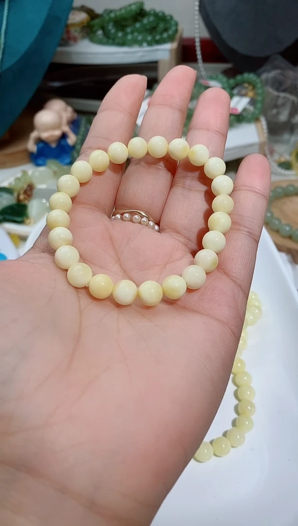未镶嵌蜜蜡手链敏160一条