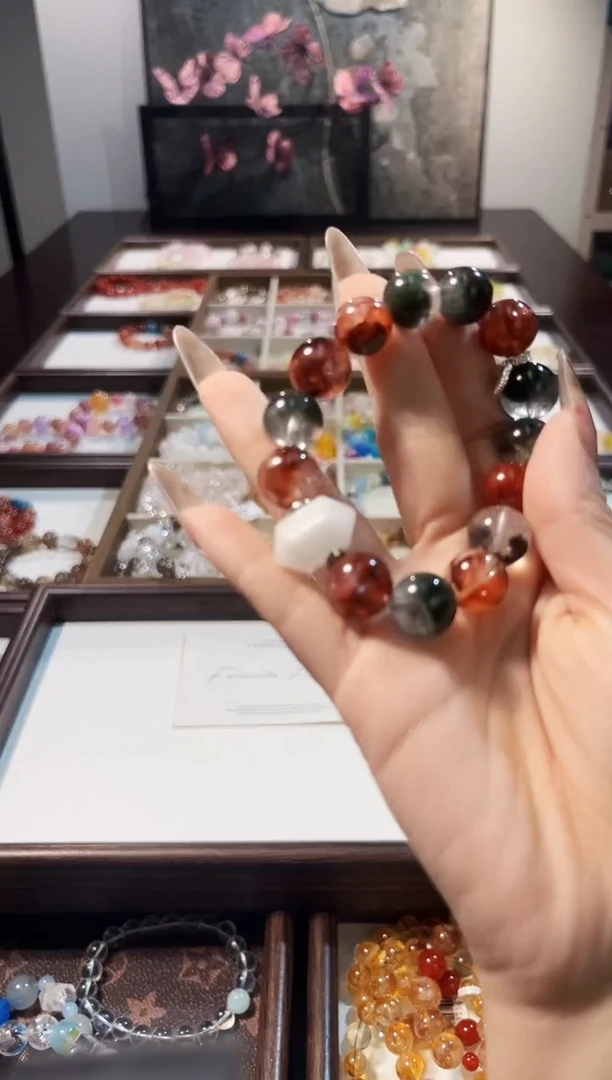 银S925镶嵌手链水晶2（拍2单）