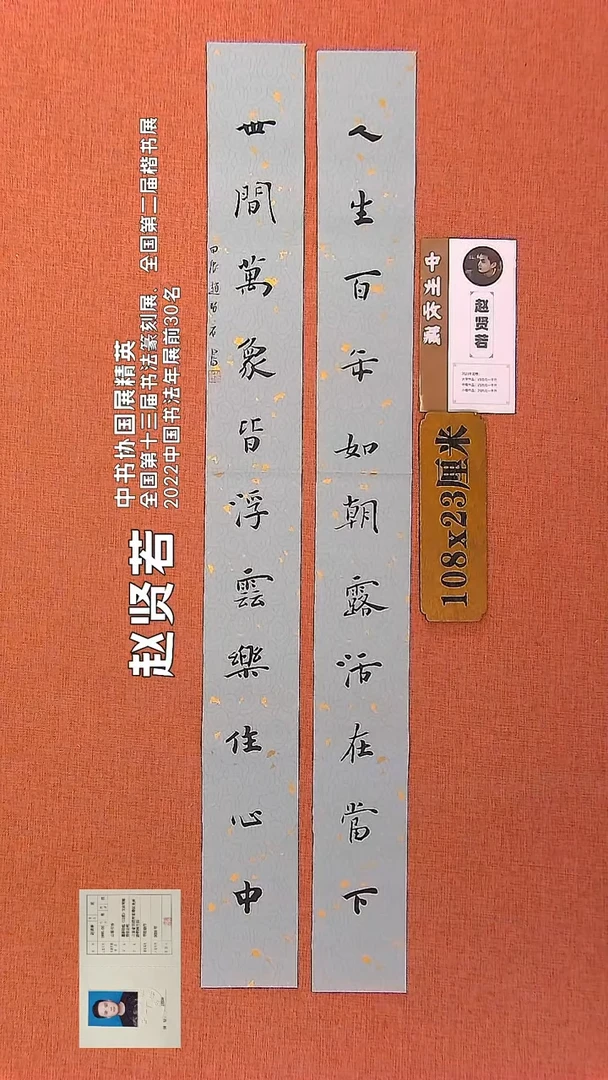 【闪购商品】书法33      赵贤若老师书法作品