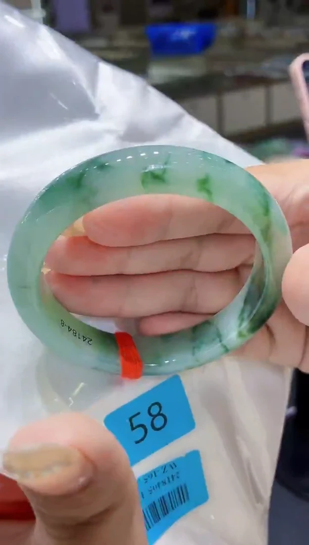 未镶嵌手镯翡翠翡翠手镯58