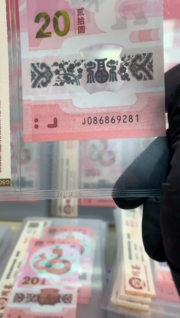 【闪购商品】塑料蛇钞 真钞【单张】9281
