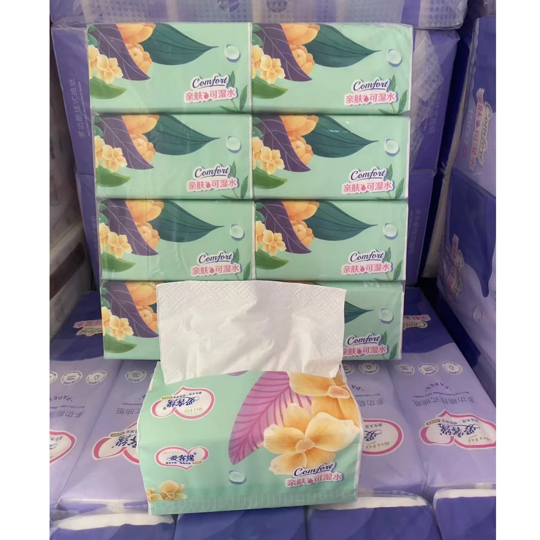 爱客缘1件10提80包M码抽纸