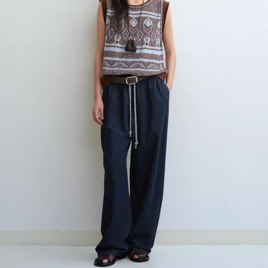 YOEYYOU轻薄量感长裤YOE0510598