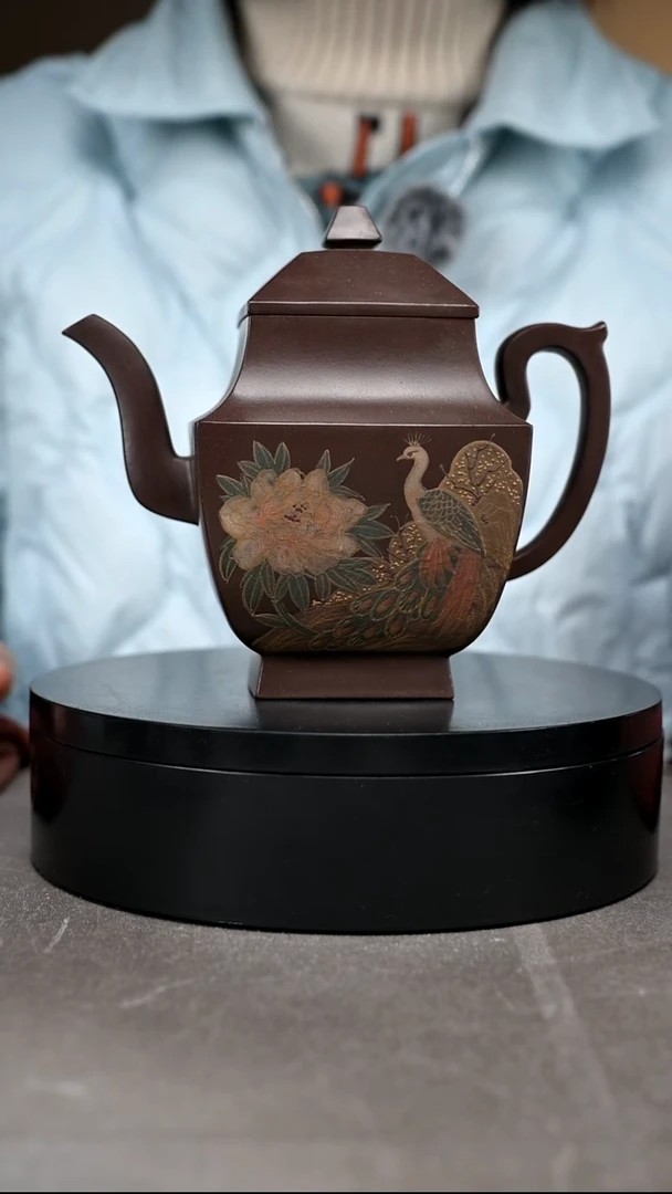 茶壶紫砂450毫升