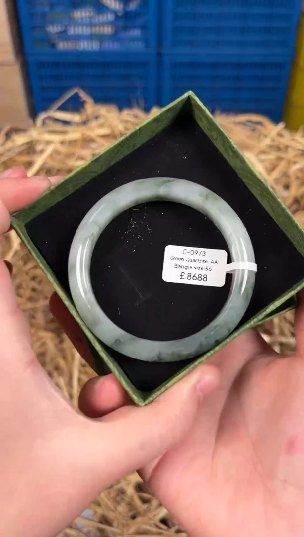 未镶嵌手镯石英质玉C0973