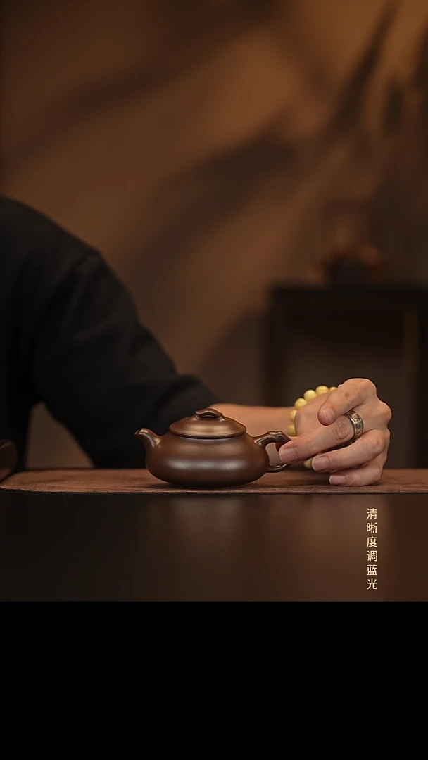 允禾斋  紫砂壶（预售）紫泥 简瓢