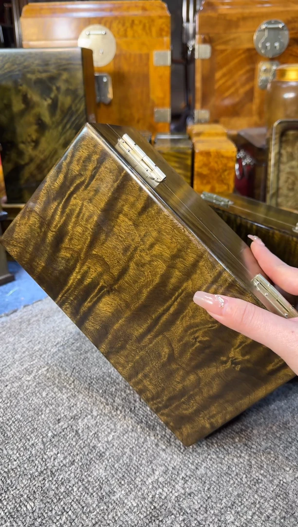 【闪购商品】乌木类成套家具阴沉乌木首饰盒Y98