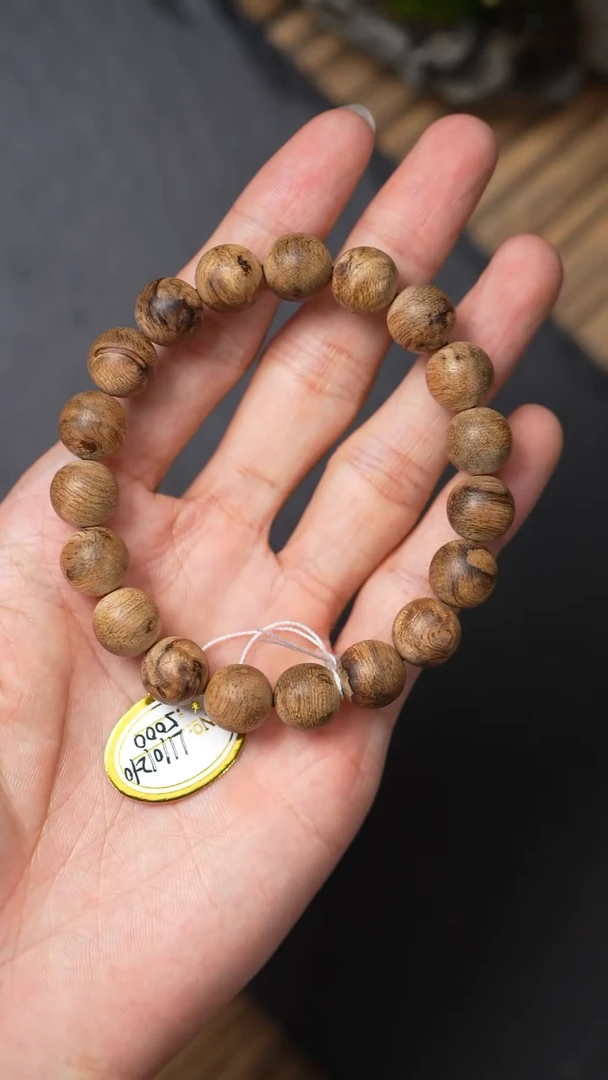 沉香手串L1012-10菩萨奇留疤11.5/10g