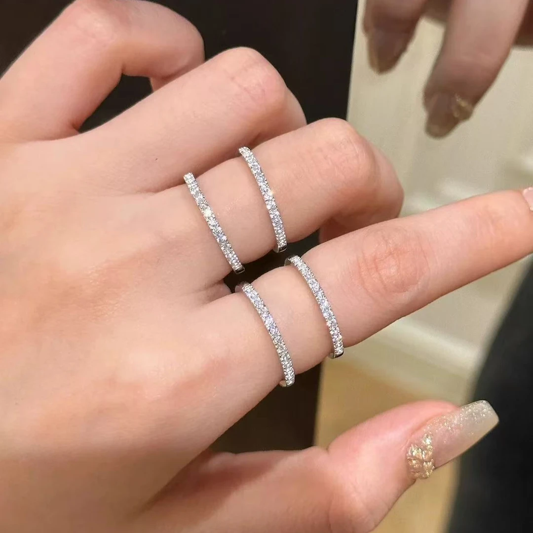 【鸿运】高定轻奢半排女戒