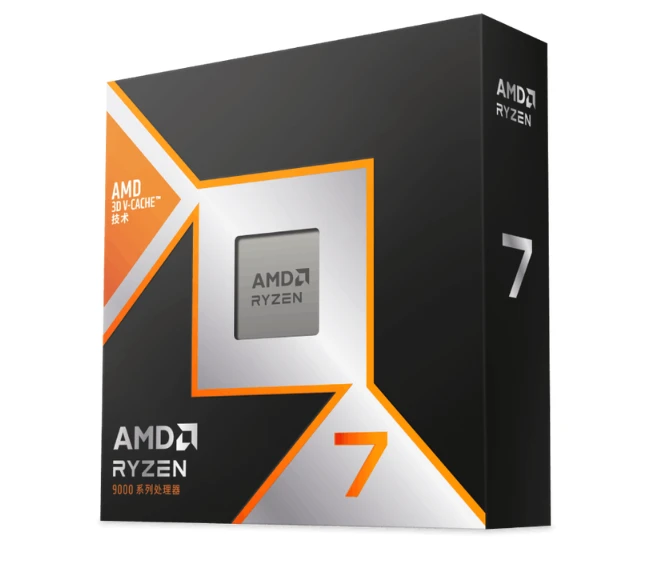 AMD R7 9800X3D盒装CPU*1