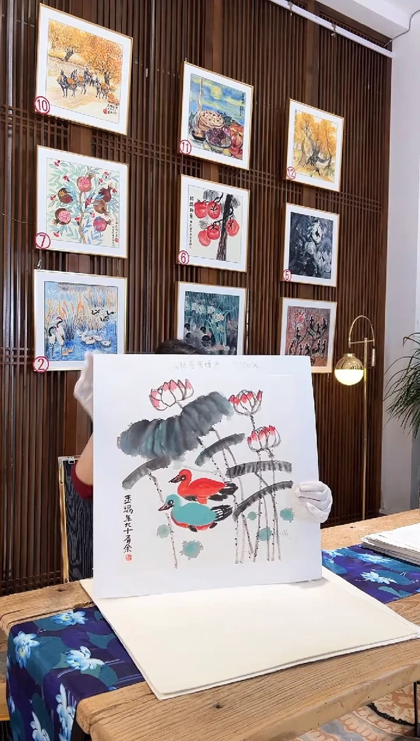 版画耿玉琨名章限量版画S