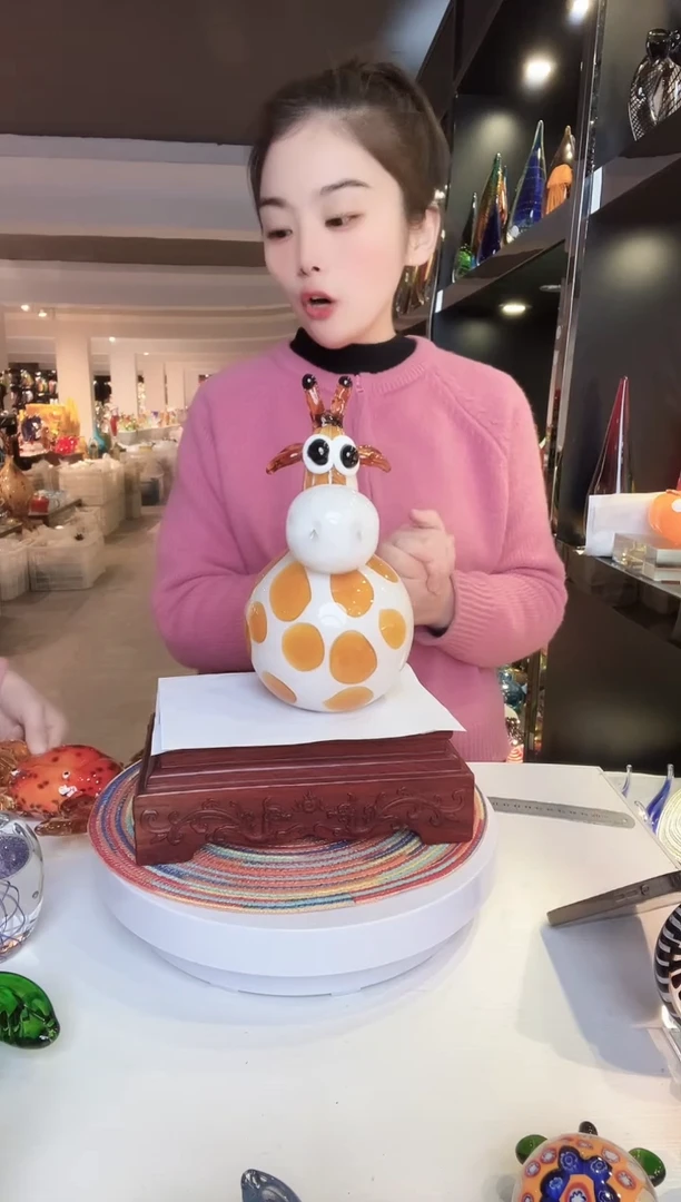 【闪购商品】茶盏琉璃摆件家居摆件