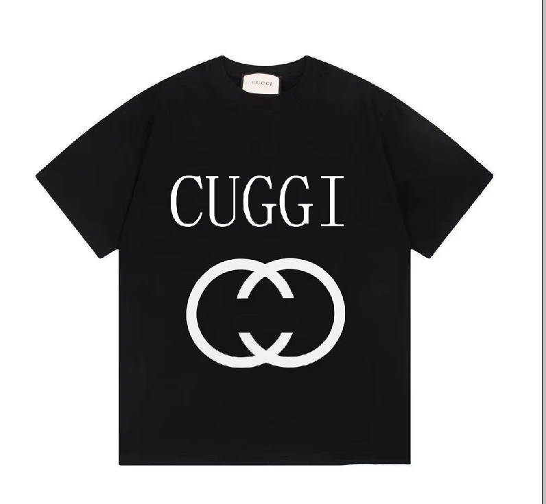 大G【高品质奢品】XX6-8夏季短袖T恤时尚情侣百搭休闲圆领体恤衫