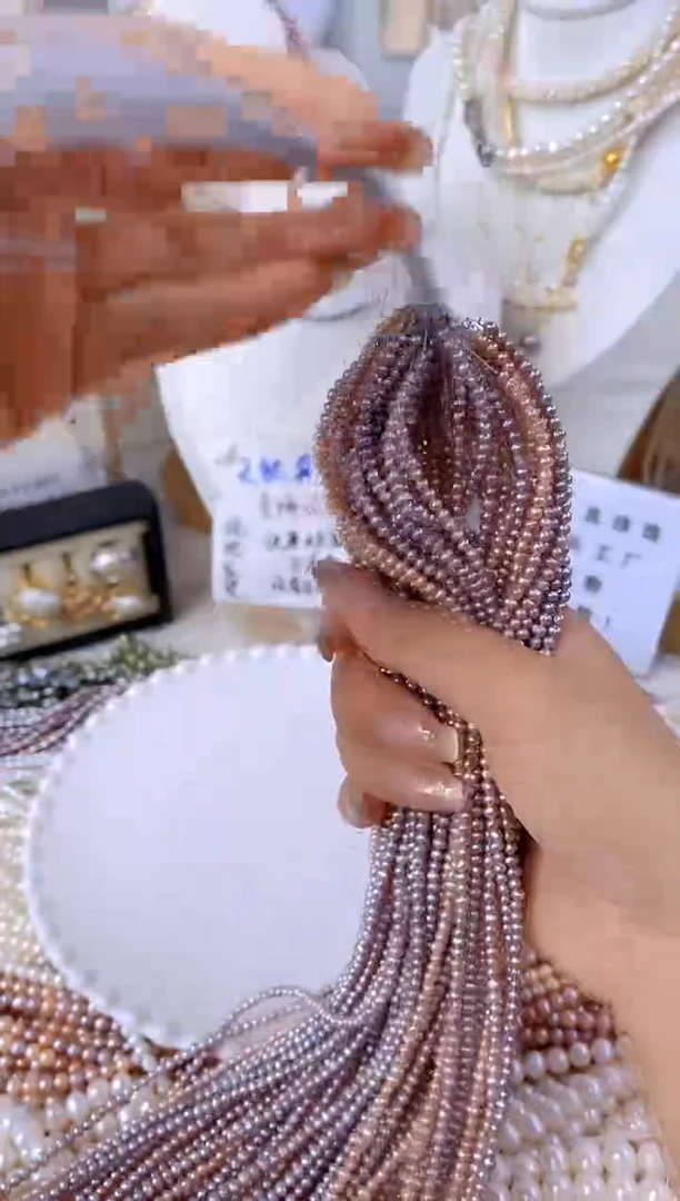 淡水珍珠未镶嵌颈饰X03