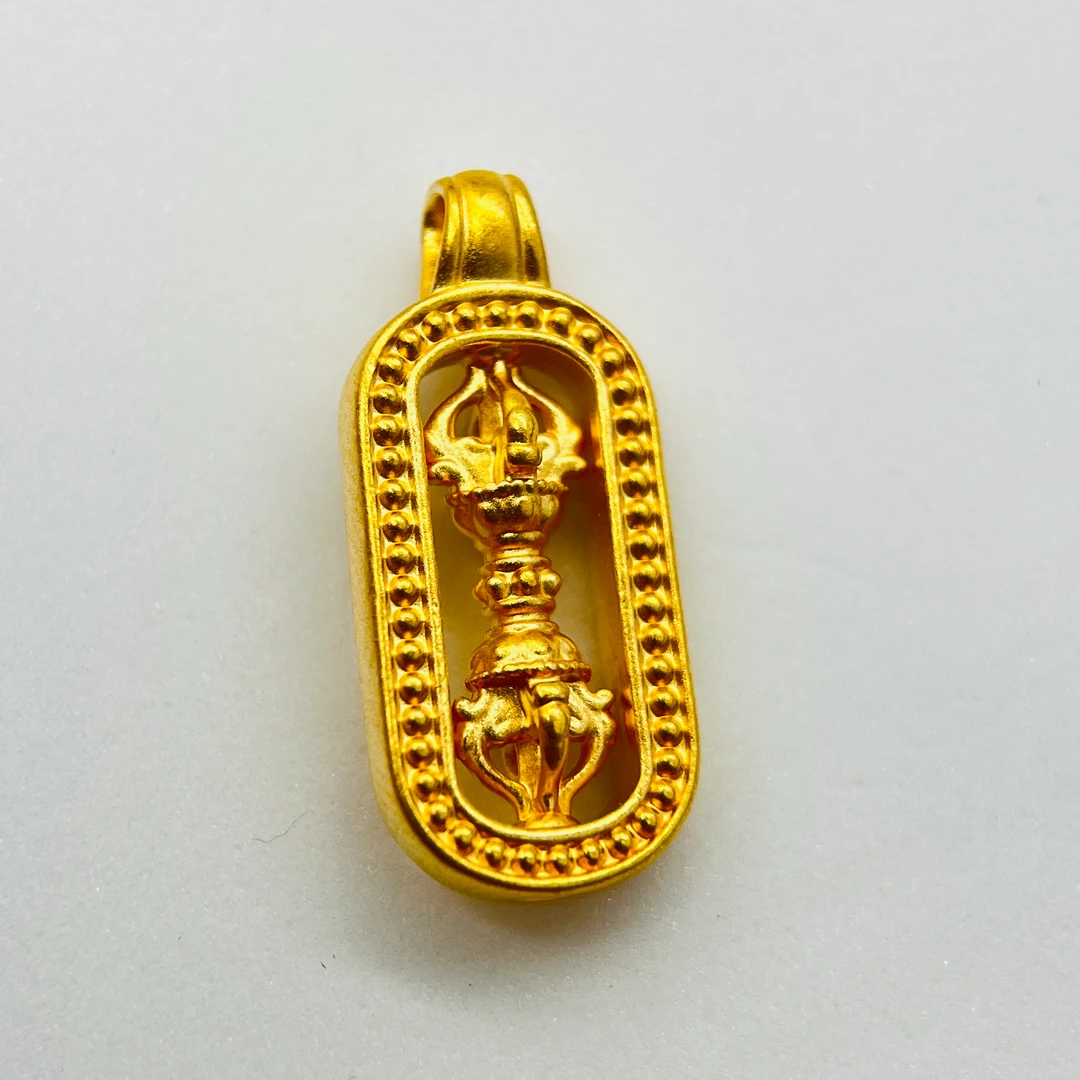 足金饰品/金刚杵配件/bp/A112003/Q(赠合金链)