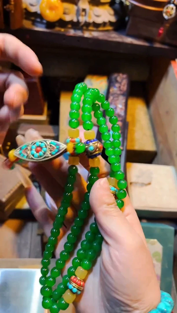 【闪购商品】翡翠颈饰未镶嵌兰妹优选精品链接85